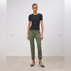 Nili Lotan Cropped Military Pant - sz 0 color - Camo